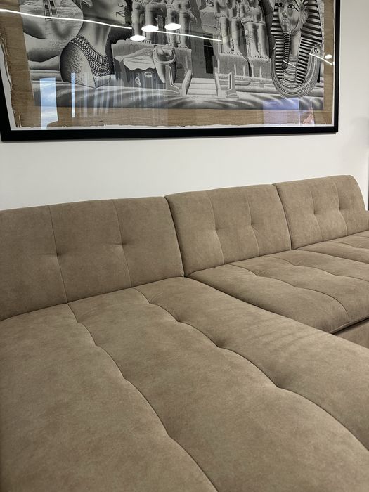 Vand canapea extensibila cu lada de depozitare