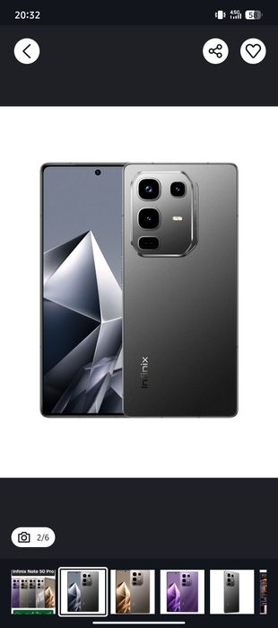 Infinix 50 pro 256 gb