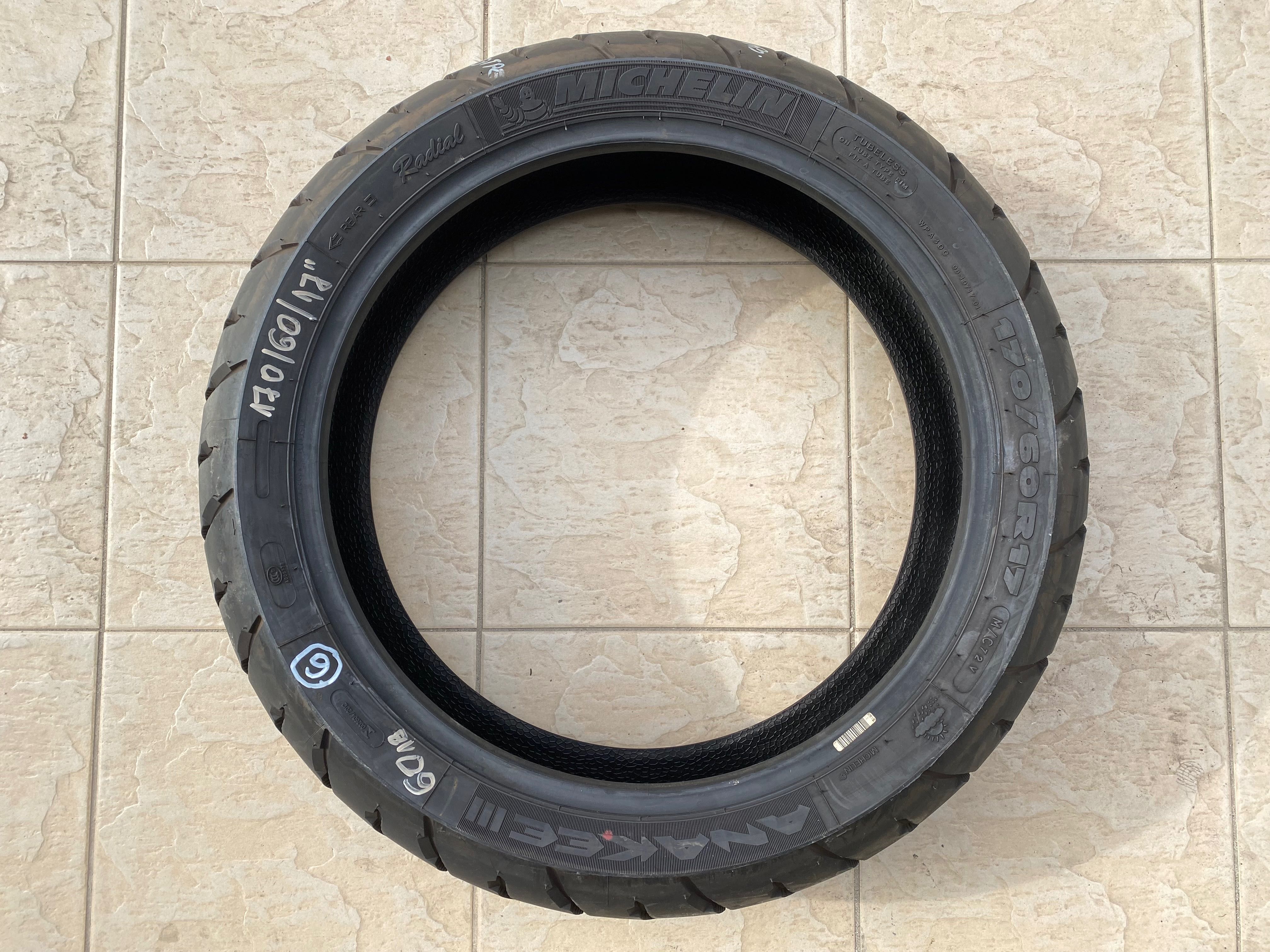Гума мото гуми за мотор 170/60/17” Michelin