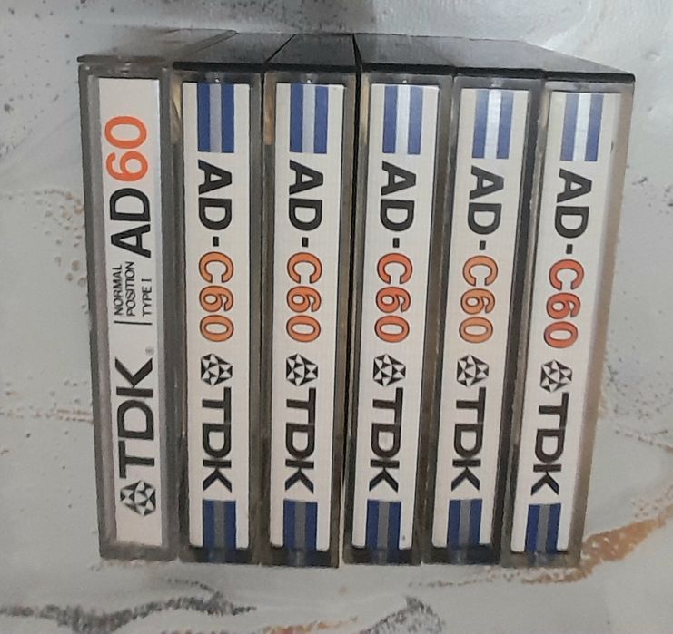 Аудио касети TDK AD - 60 мин.