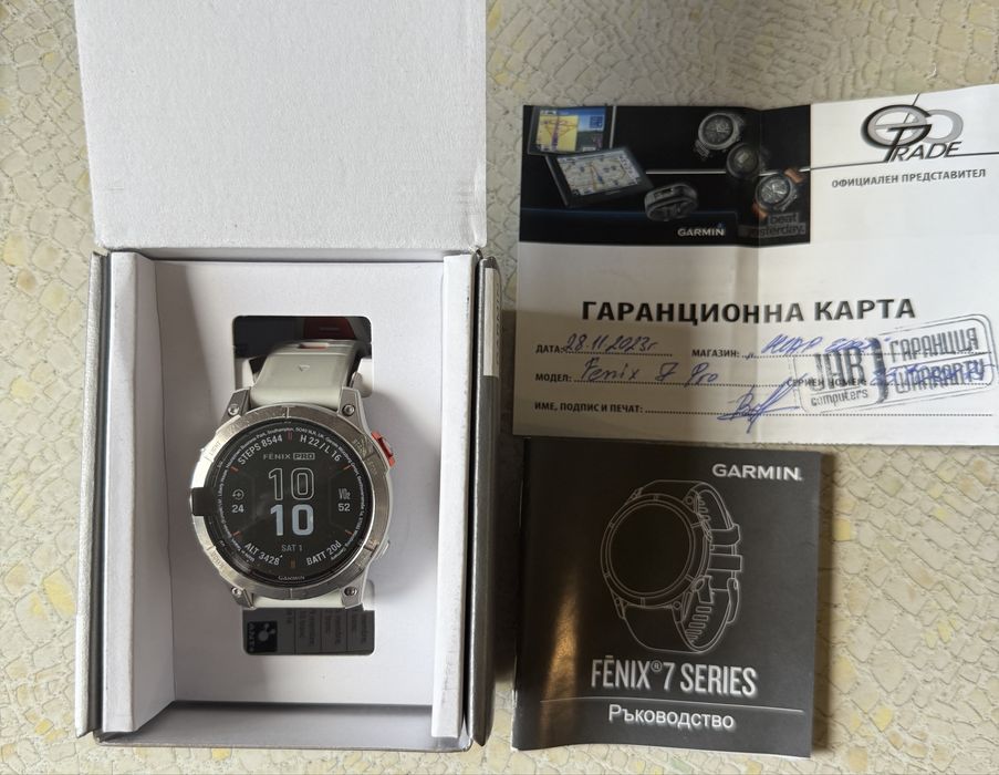 Garmin Fenix 7 Pro Sapphire Solar