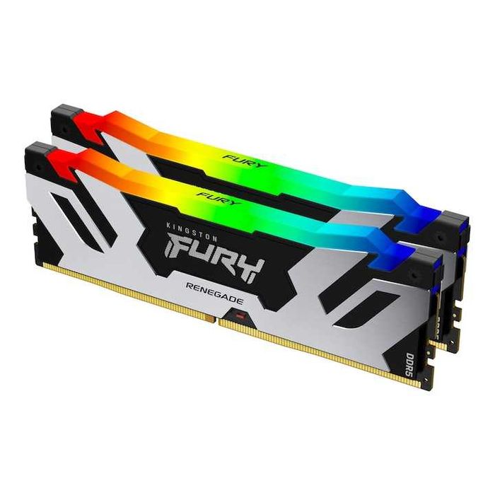 Memorie RAM Kingston Fury Renegade Silver RGB 32GB(2x16GB) + Garantie