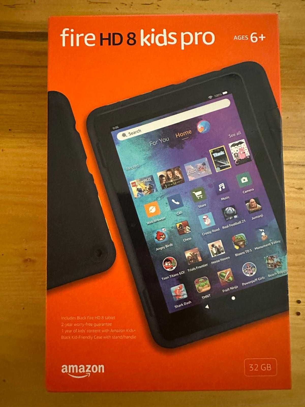 Tableta Amazon Fire HD 8 Kids Pro 8 inchi HD 6-12 ani 32 GB