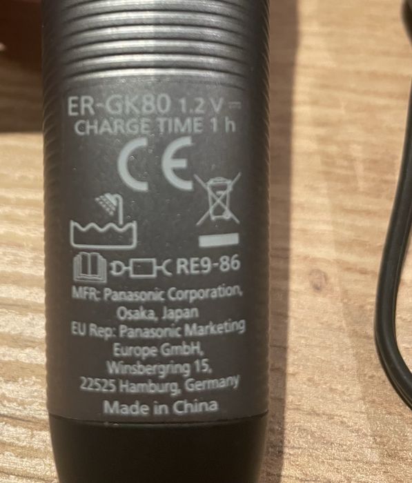 Trimmer tuns corporal panasonic er-gk80