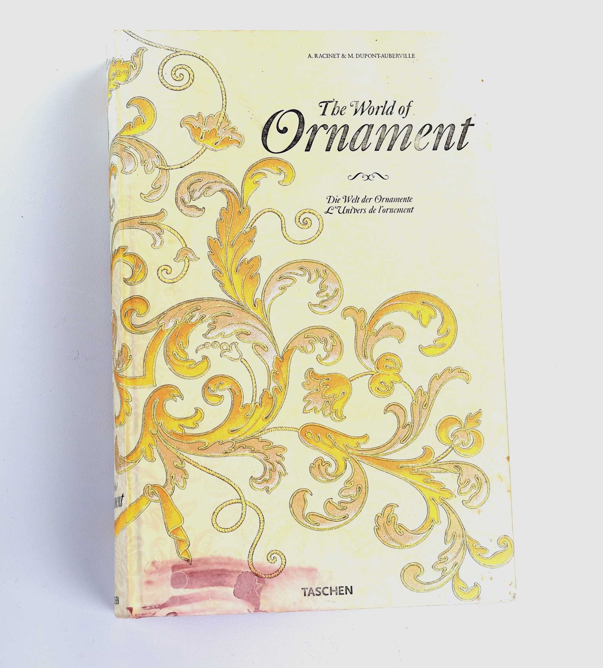 Албум "The World of ORNAMENT" на изд.Taschen, размер XXL,твърди корици