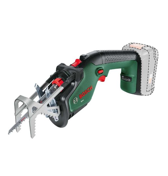 Акумулаторен саблен трион Bosch KEO 18 LI Solo, 18 V, 80 мм