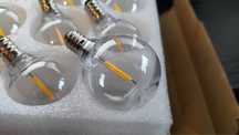 Set 25 becuri e12 led plastic