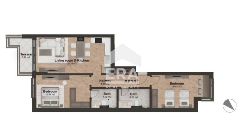 Продава се Тристаен апартамент в София, Лозенец - 110 кв.м за 2311 €/кв.м - Снимка #6