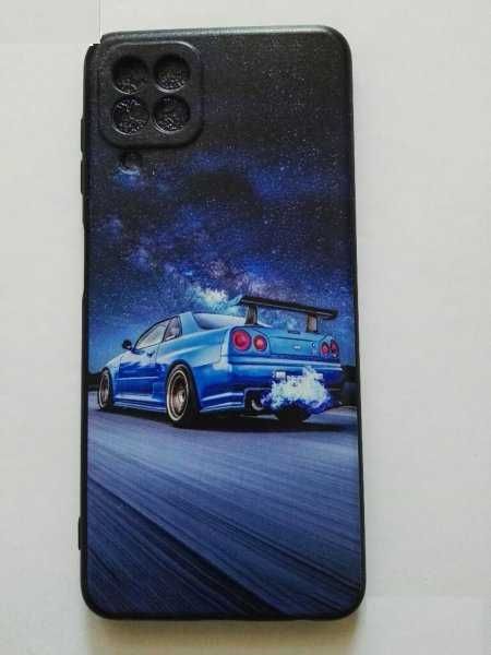 Силиконов калъф за Samsung Galaxy A22 4G,стъклен протектор,Самсунг