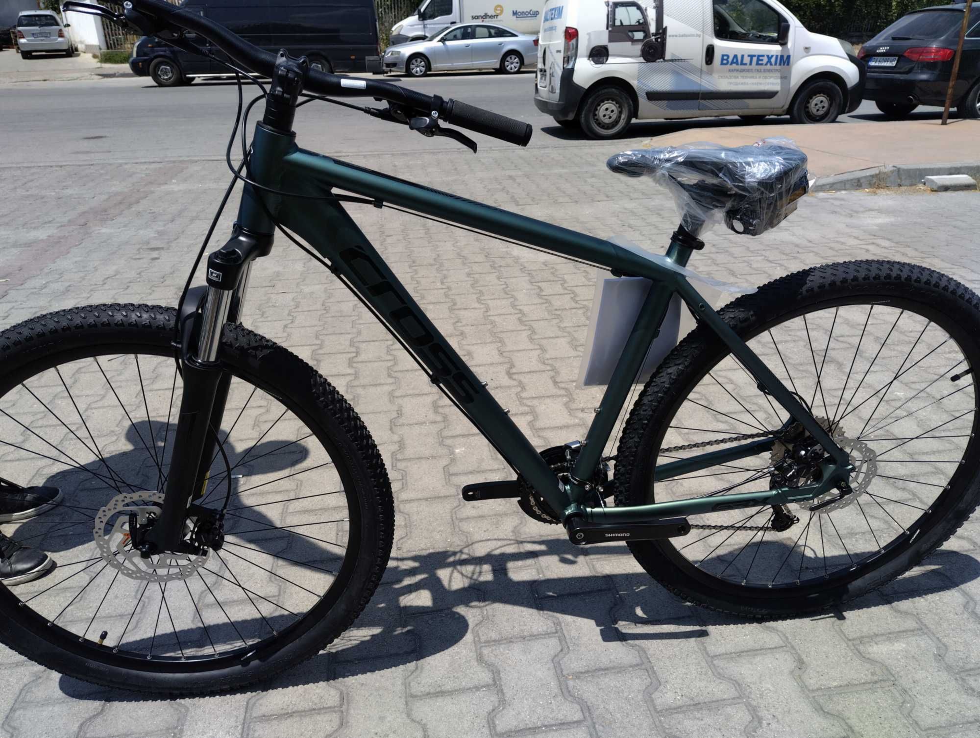 CROSS Велосипед 29" GRX 9 L green