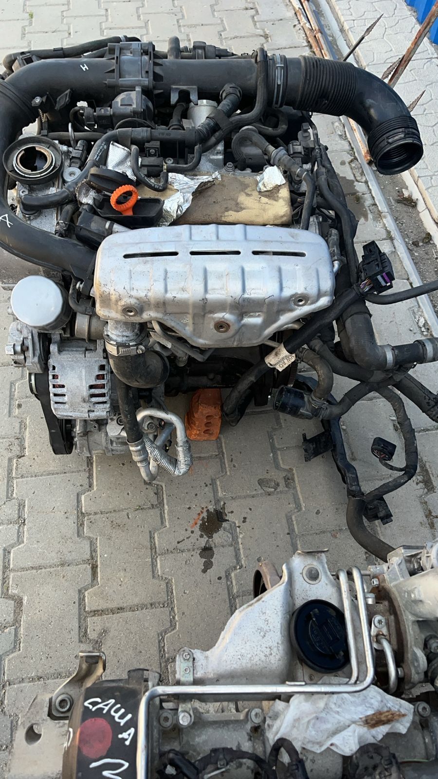 Контрактный двигатель 1.4л TSI CAV CAXA CHP Фольксваген Шкода