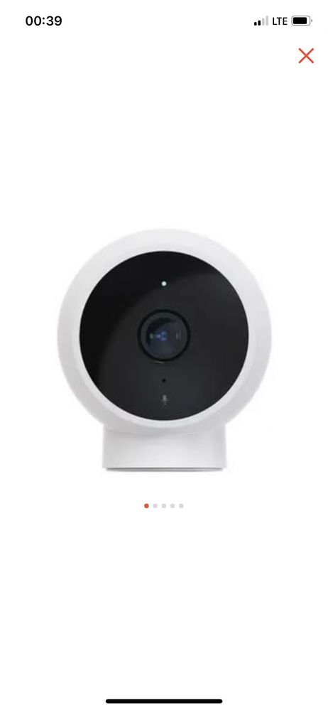 Камера видеонаблюдения Xiaomi 1080P 1920x1080