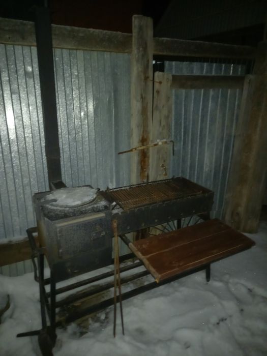 Продам классный мангал новый толщина мет 8 мил