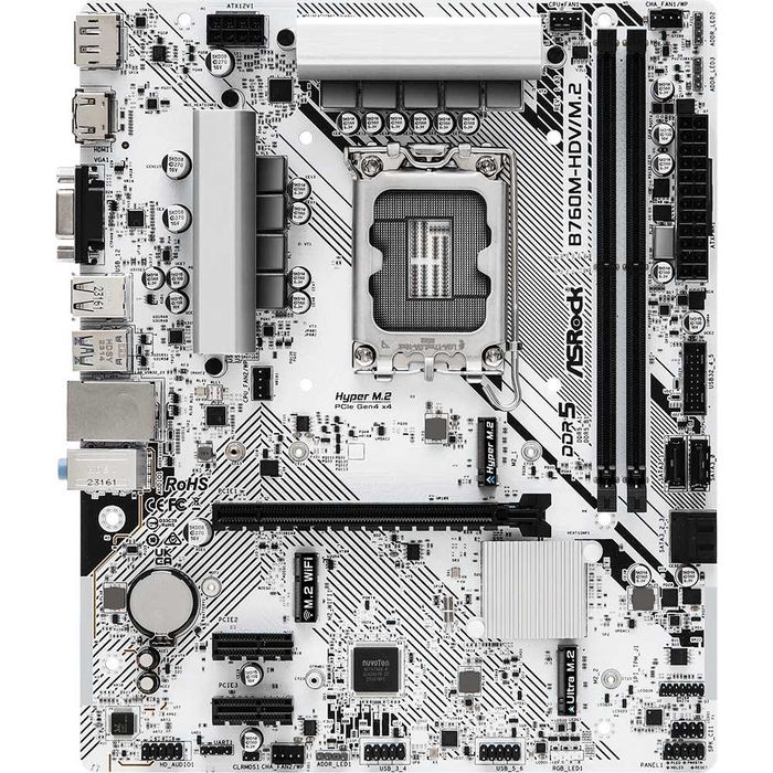 kit placa baza asrock b760 DDR5  i5 13500 32 gb ram 4800