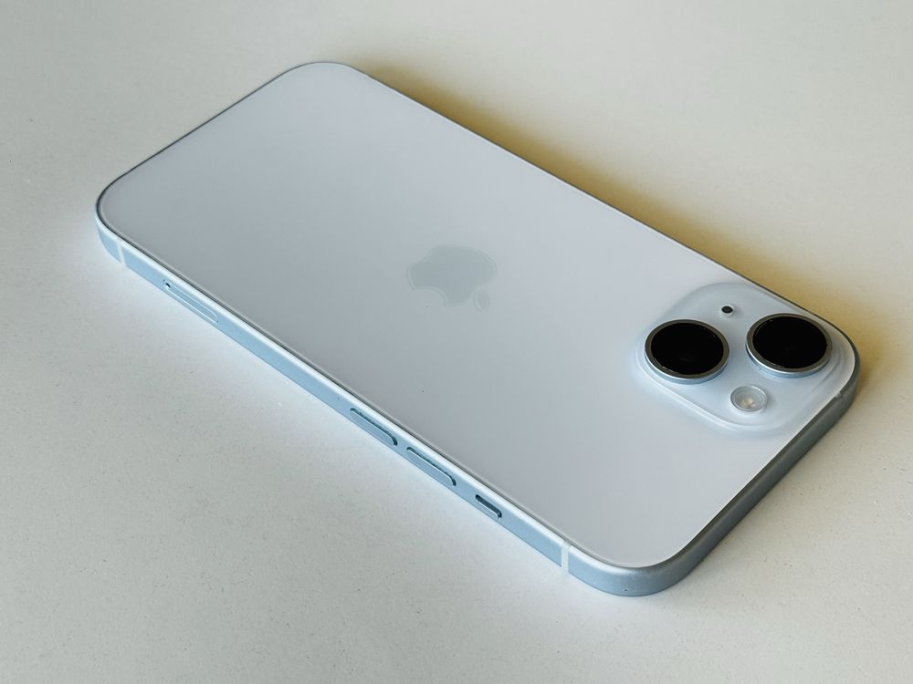 Iphone 15 128GB Blue 100% Батерия! Гаранция 6 месеца