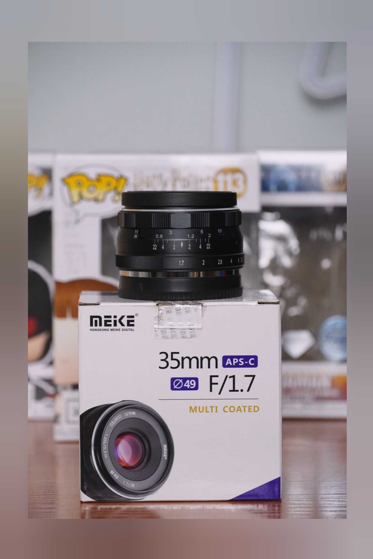 Обектив Meike 35mm f1.7 APS-C - Sony E