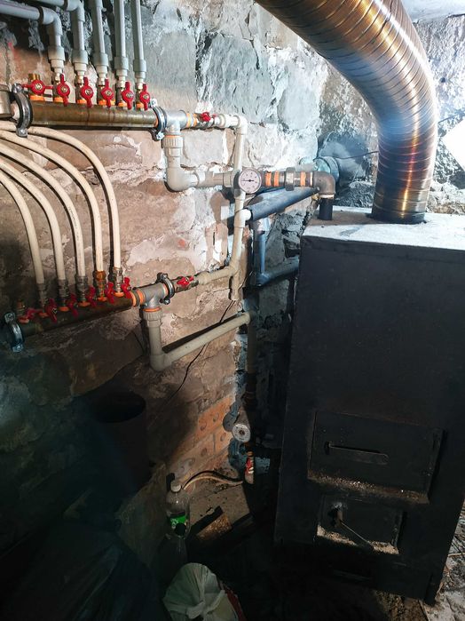 Котел с водна риза