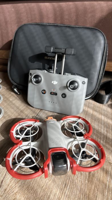 Dji NEO Fly Combo + Протектори + 2 КЕЙСА - Твърд,Мек Кейс + 3 Батерии