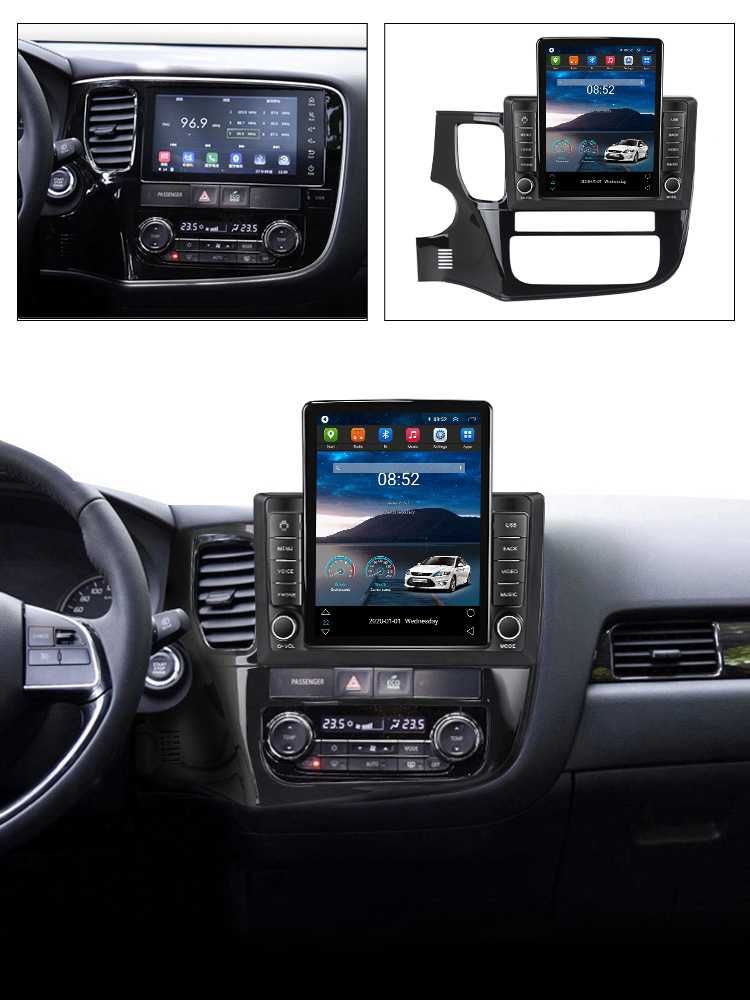 Navigatie Mitsubishi Outlander 2012-2018,Tesla, Android,2+32GB ROM,10"