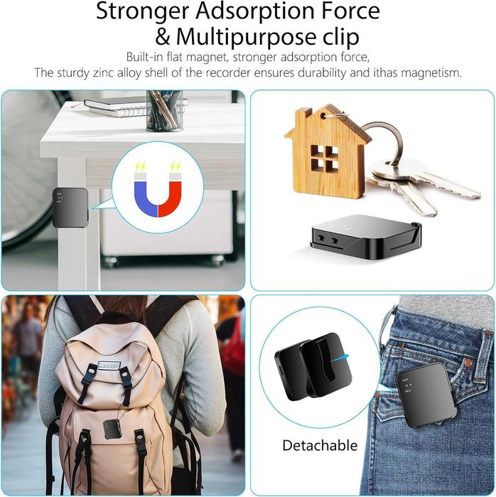 Цифров гласов рекордер, 100 GB флаш памет тип C със запис на глас