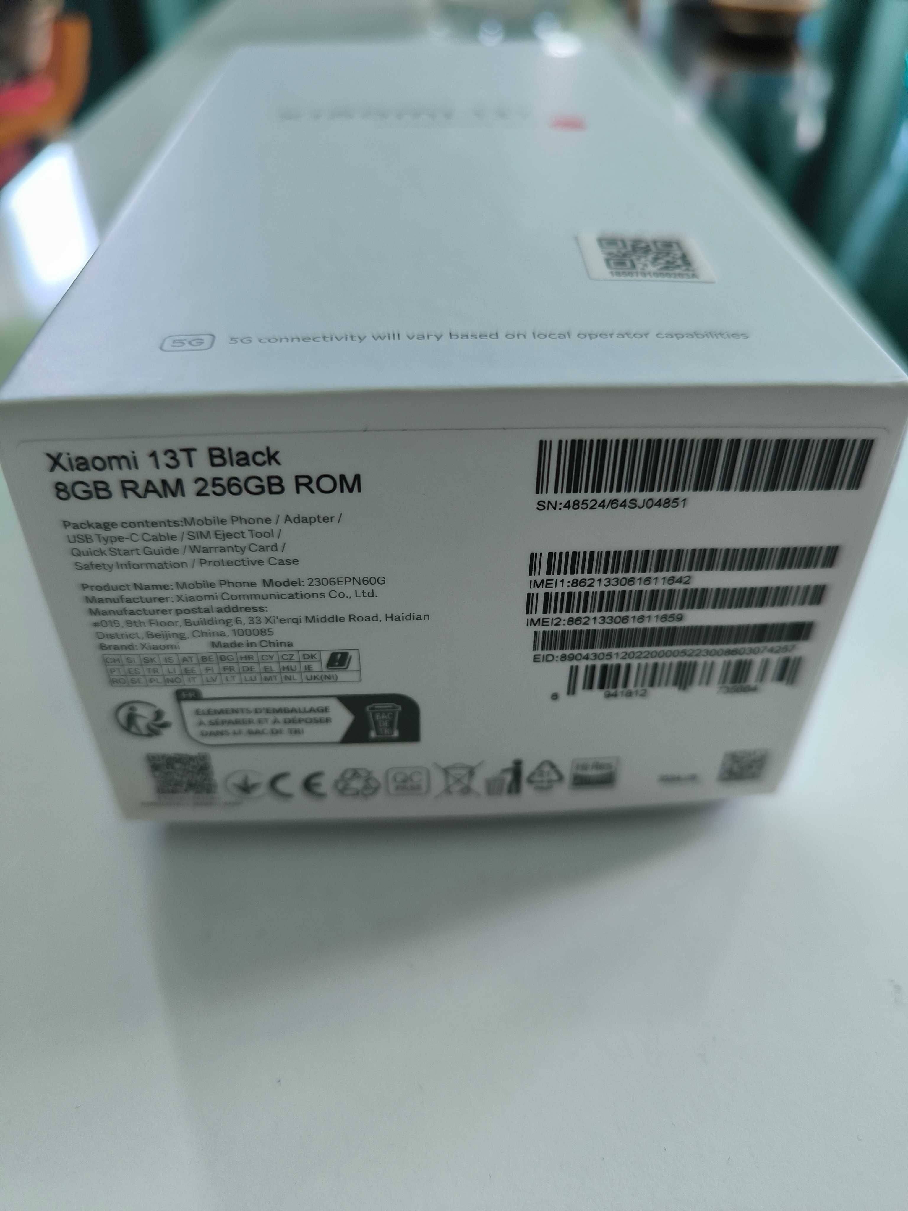Xiaomi 13 T 8G  ram 256GB rom