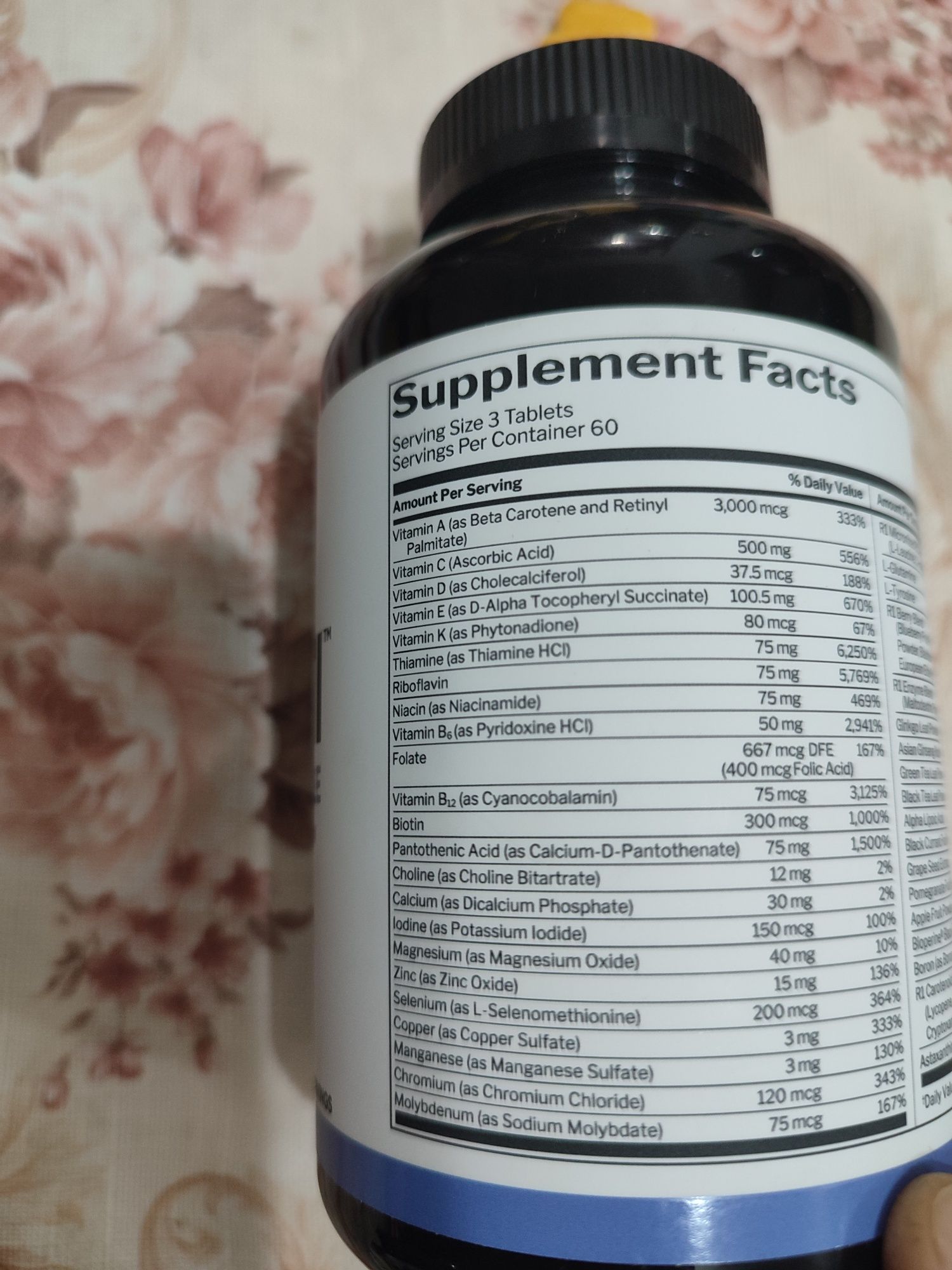 Rule 1 one Mens multi vitamin 90+30