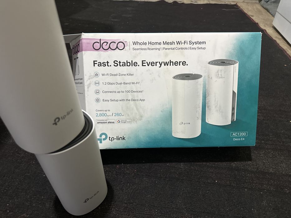 DECCO  tp-link AC1200 DECO E4(2-pack) router wi-fi