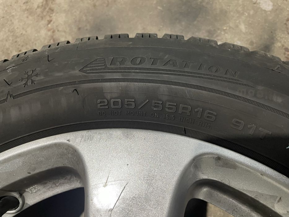 Jante plus anvelope pe 205/55/16 si 195/55/16
