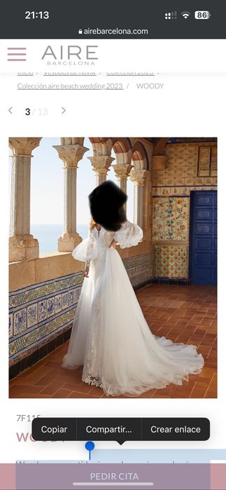 Rochie mireasa Aire de Barcelona