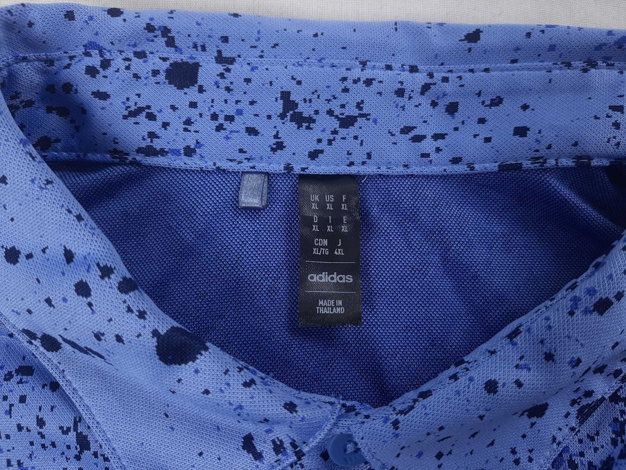 Adidas Golf - Оригинална мъжка тениска с яка размер XL