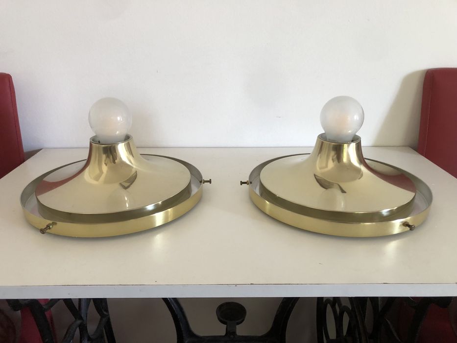 Lampa de perete geam fumuriu Limburg space vintage