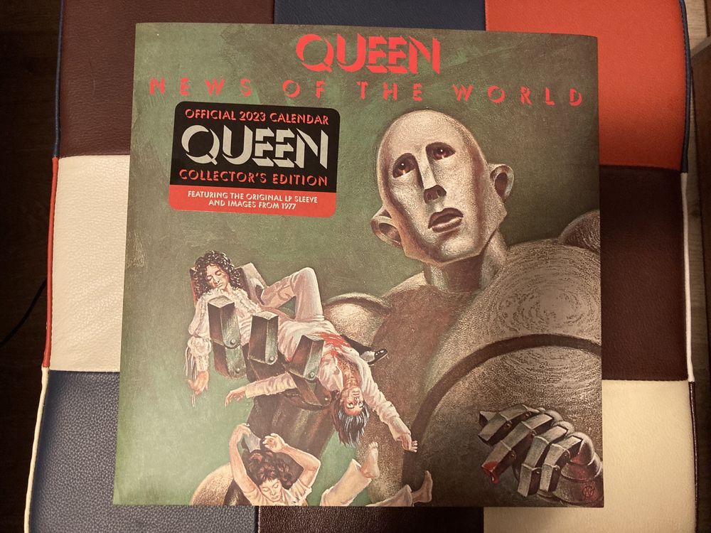 Calendar 2023 Queen - coperta News of the World