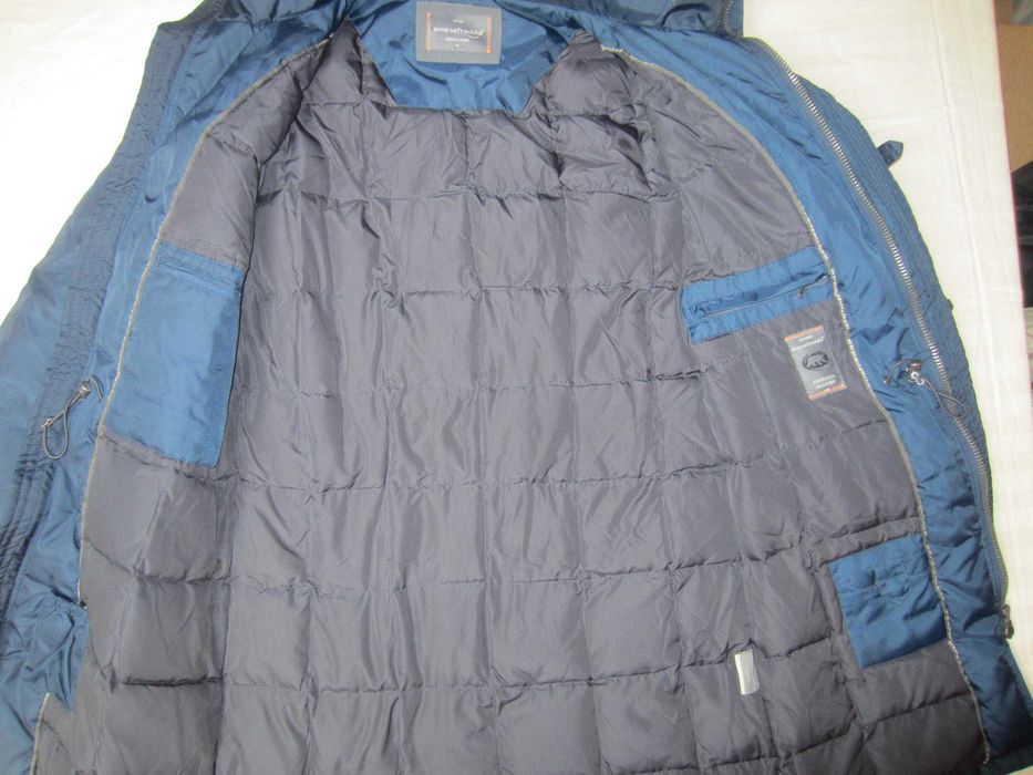Geaca Parka Acqua Fredda, mas.50-L, puf ratza, gluga, stare f.buna