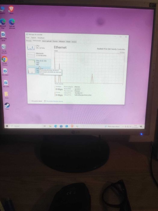 Set complet calculator + birou inclus