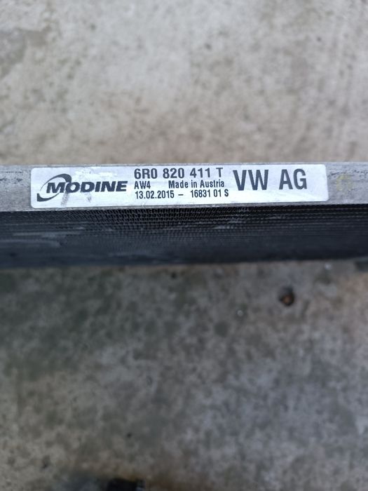 Radiator apa și Aer condiționat Audi A1,polo 5v6R,Fabia 2,3,Toledo4