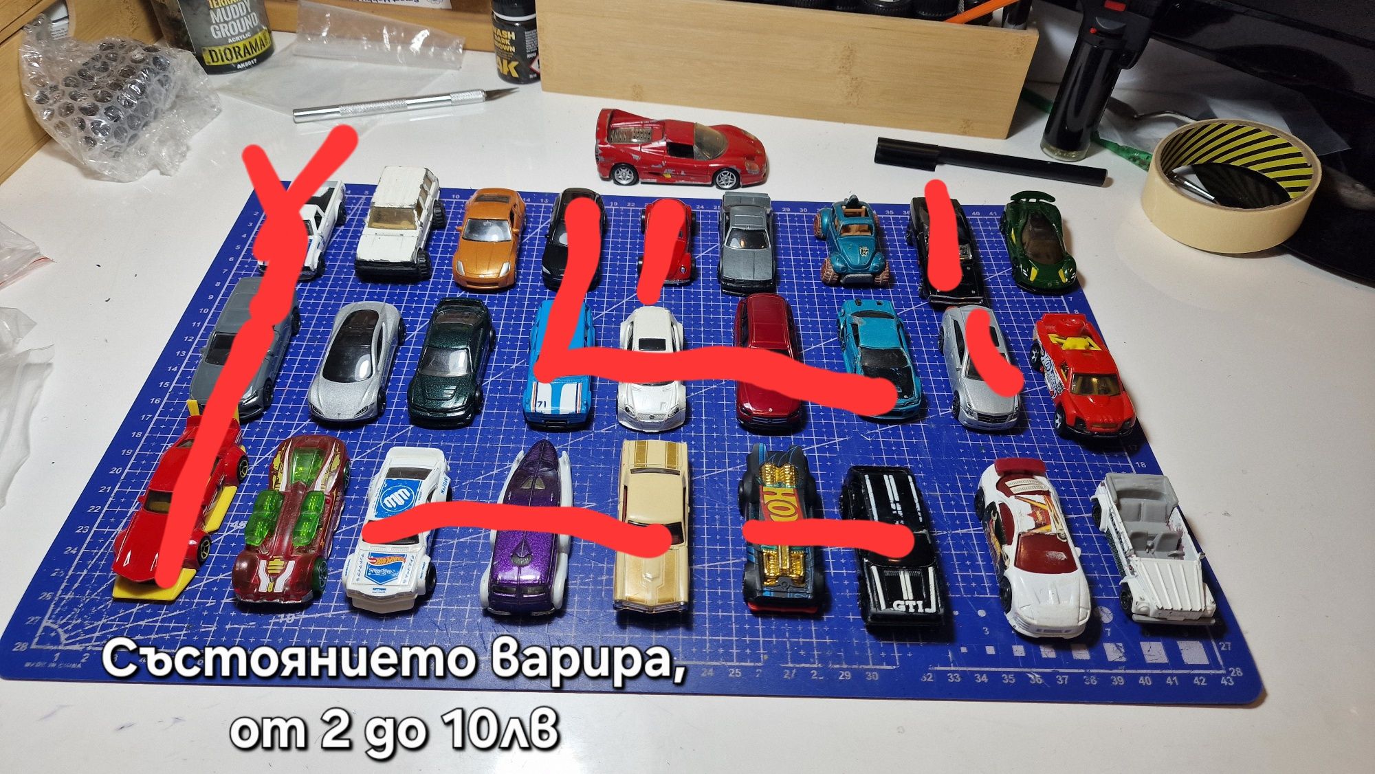 Hot wheels, Matchbox и други модели