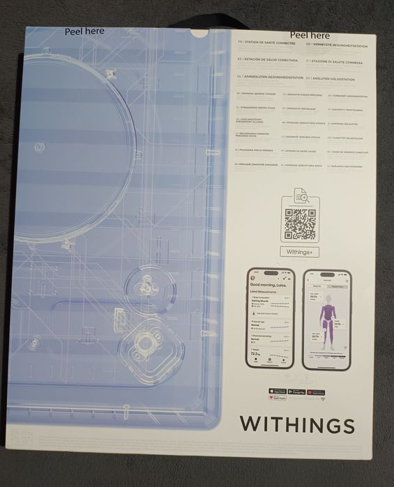 Cantar inteligent Withings Body Scan