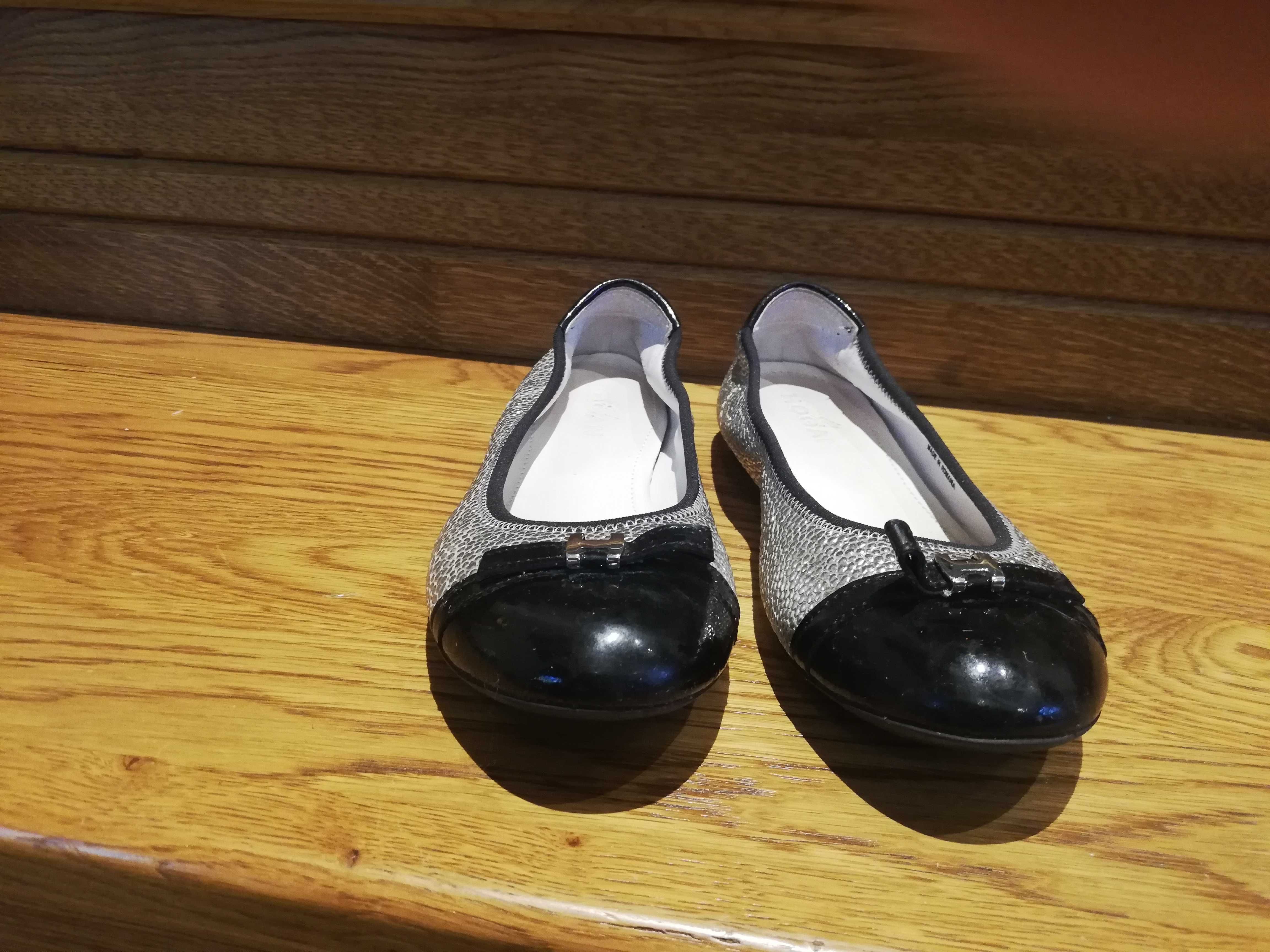 Pantofi, balerini Hogan, fete marimea34, purtati de cateva ori