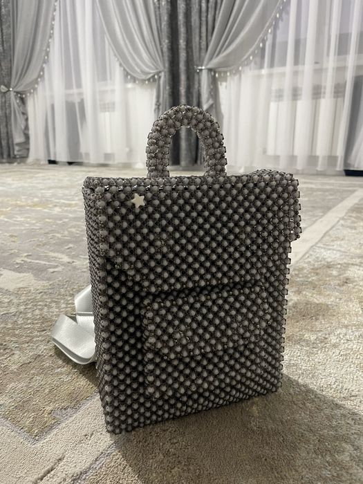 Рюкзак из бусин ручной работы