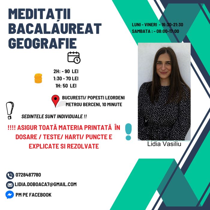 MEDITATII bac Geografie
