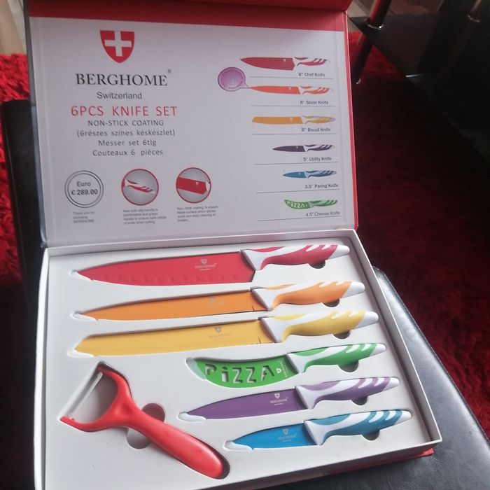 Set cuțite BERGHOME. NOU.