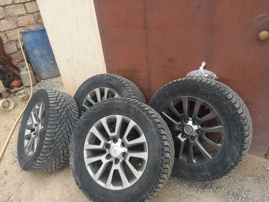 Шины и диски 18 размер хайлюкстен тускен