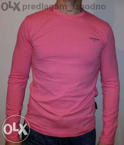 Мъжка блуза Calvin Klein в черно и розово