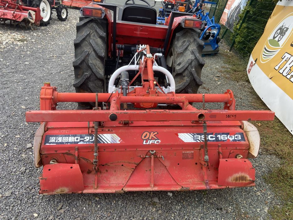 Tractor japonez Yanmar FX285, 4x4, 28cp, 4 pistoane + freza