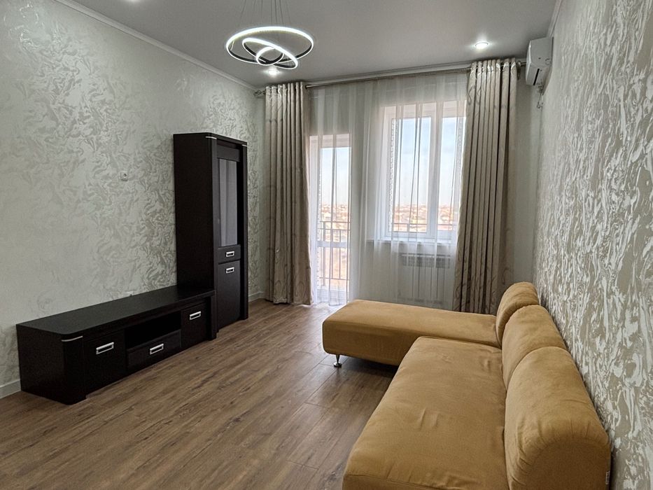 Сдаю 2-комнатную квартиру. Новую после ремонта. Жансугурова 6