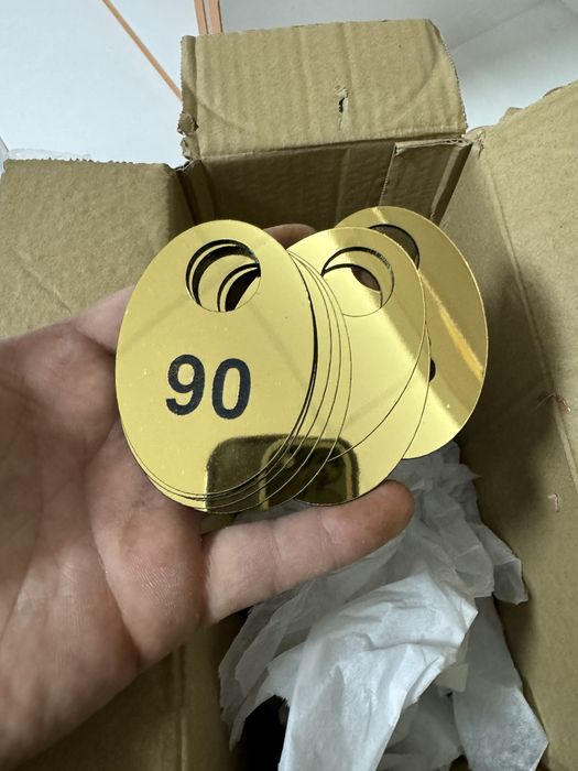 Номерки для гардероба