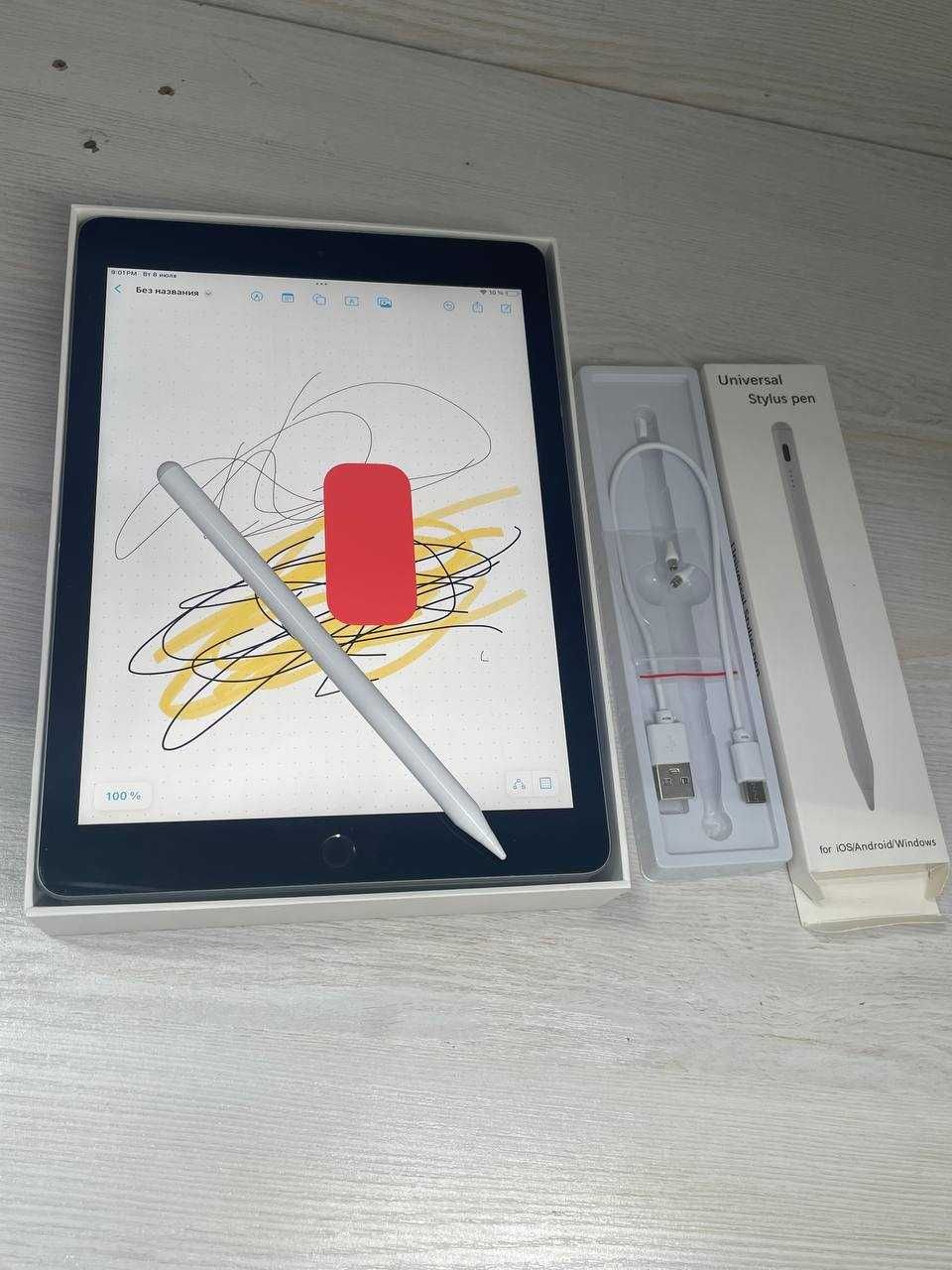 Ipad 6 128GB, 32GB Karobka Dok + BONUS |  PUBG 60 FPS Grafika