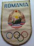 Emblemă Romania la J.Olimpice Moscova 1980