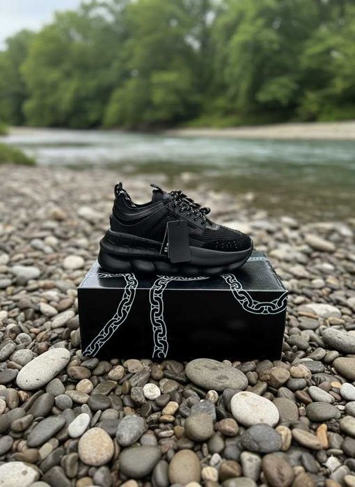 Versace Chain Reaction Black - PREMIUM - Full Box