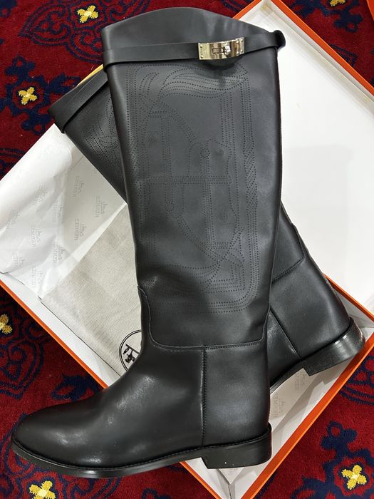 Женские демисезонные сапоги Hermes